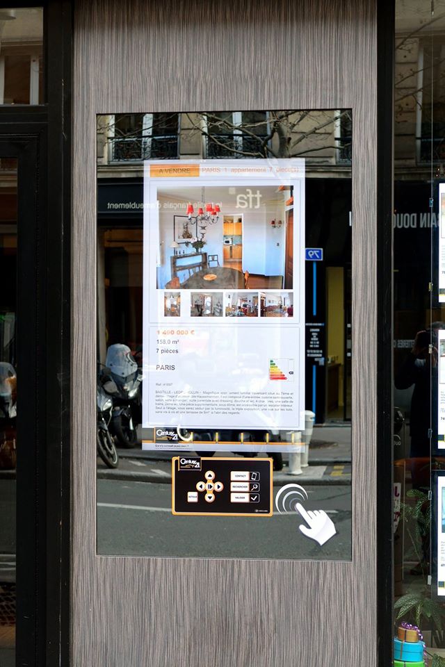 Ecran Vitrine Tactile Century 21